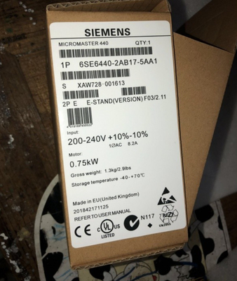 Siemens 6SE6420-2UD13-7AA1 6SE6420-2UD15-5AA1 6SE6440-2AB12-5AA1 6SE6420-2UD21-1AA1